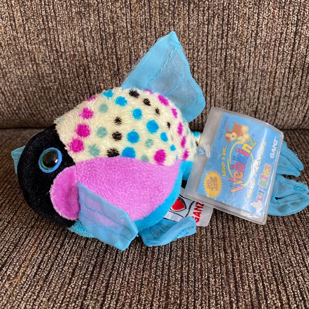 Lil’Kinz Polka Back Fish Webkinz